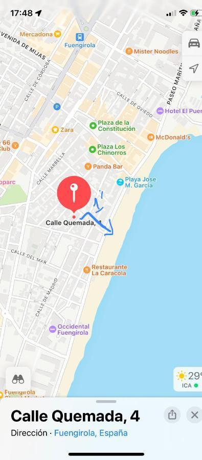 Beach And City Apartment A 50M De La Playa 푸엔히롤라 외부 사진